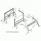 R18RV_99 RANGER CREW 1000XP PS ALL OPTIONS Chassis, cab frame - r18rv_99 all options (701915)