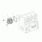 R18RTED1F1/SD1C1 RANGER 1000 DIESEL POLAND Engine, water pump - r18rted1f1  /  sd1c1 (49rgrwatrpump...