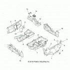 Z18VDE99NK RZR XP 1000 MD Body, floor and rocker panels - z18vde99nk (701514)