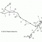 R18RVU99AS RANGER CREW 1000 PS Brakes, lines and master cylinder - r18rvu99as (49rgrbra...