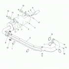 R18RMA50B4/B1 RGR 500, HDPE Engine, exhaust system - r18rma50b4  /  b1 (49rgrexhaust...