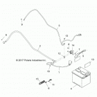Z18VAS87CM RZR 900 50 INCH EU/TRACTOR Electrical, battery - z18vas87cm (702164)