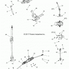 R18RTAD1B1/ED1N1 RANGER 1000 DIESEL Steering, steering asm. - r18rtad1b1  /  ed1n1 (702270)