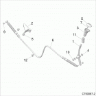 RZR RS1 PS MD (Z20S1E99NG) Drive train, gear selector - z20s1e99ng (c700097-2)