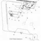 R18RVU99AS RANGER CREW 1000 PS Body, wiper motor and wshld harness - r18rvu99as (701951...
