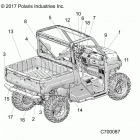 R18RRE99FM/SFM/SCM RANGER 1000XP EU/TRACTOR/ZUG Body, decals - r18rre99fm  /  sfm  /  scm (c700087)