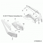 RZR RS1 PS MD (Z20S1E99NG) Body, rear fenders - z20s1e99ng (c700093-8)