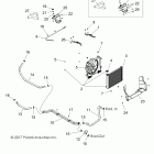 R18RTM99AL RGR 1000 XP PS MUD Engine, cooling system - r18rtm99al all options (701964)