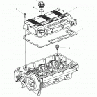 R18RTED1F1/SD1C1 RANGER 1000 DIESEL POLAND Engine, rocker arms cover and oil filler - r18rted1f1  /...
