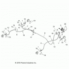 RANGER 570 EPS, EU (R21MAA57F1/F9/SF1/F9/C1/C9/CK) Brakes, brake lines and master cylinder - r21maa57f1  / ...