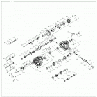 R18RT_87 RGR 900 XP ALL OPTIONS Drive train, main gearcase internals - r18rt_87 all opti...