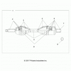 RANGER 570 EPS, EU (R21MAA57F1/F9/SF1/F9/C1/C9/CK) Drive train, front drive shaft - r21maa57f1  /  f9  /  s...