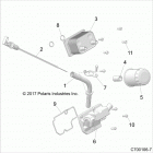 Z18VGE99AK/AW/BK/BW RZR RS1 Engine, dipstick and oil filter - z18vge99ak  /  aw  /  ...
