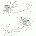 R18RVAD1B1 RANGER 1000 DIESEL CREW Engine, water cooling system - r18rvad1b1 (49rgrwaterpum...