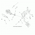 R18RTAD1B1/ED1N1 RANGER 1000 DIESEL Brakes, pedal and master cylinder mounting - r18rtad1b1 ...