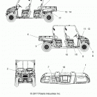 R18RVAD1N1 RANGER 1000 DIESEL CREW MD Body, decals - r18rvad1n1 (701976)