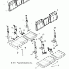 R18RVM99AL RANGER CREW 1000XP PS MUD Body, seat - r18rvm99al (6 pass) (701980)