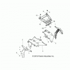 Z18VDS92CF/CU RZR XP TURBO TRACTOR Body, hood and front body work - z18vds92cf  /  cu (7004...