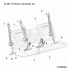 R18RRE99FM/SFM/SCM RANGER 1000XP EU/TRACTOR/ZUG Body, seat belt and mounting - r18rre99fm  /  sfm  /  sc...