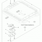 Z18VAS87CM RZR 900 50 INCH EU/TRACTOR Body, seat base passenger - z18vas87cm (702212)