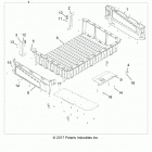 R18RVAD1B1 RANGER 1000 DIESEL CREW Body, cargo box - r18rvad1b1