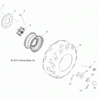 R18RNE57NV RGR 570 EPS CREW MD Wheels, rear - r18rne57nv (49rgrwheelrr15570)