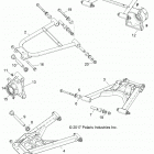 R18RTED1F1/SD1C1 RANGER 1000 DIESEL POLAND Suspension, rear - r18rted1f1  /  sd1c1 (702121)