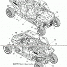 Z18VFE99AK/AJ/AW/BK/BJ/BW/LW/K99AK/BK/M99AL RZR XP 4 1000 Body, decals - z18vfe99ak  /  aj  /  aw  /  bk  /  bj  /...