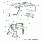 R18RVU99AS RANGER CREW 1000 PS Body, roof and cab - r18rvu99as (701943)