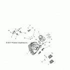 R18RVU99AS RANGER CREW 1000 PS Engine, intake and throttle body - r18rvu99as (701937)