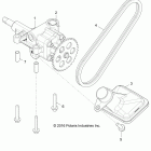 R18RTM99AL RGR 1000 XP PS MUD Engine, oil pump - r18rtm99al (701106)