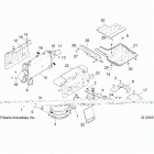 Z18VEL92BK/BR RZR XP TURBO S Engine, exhaust system - z18vel92bk  /  br (701390)