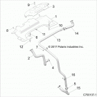 RZR RS1 PS MD (Z20S1E99NG) Engine, cooling hoses and shrouds - z20s1e99ng (c700107-...