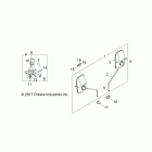 Z18VDS92CU RZR XP TURBO TRACTOR Body, mirror, hitch, license plate - z18vds92cu (702131)
