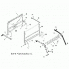 R18RVAD1B1 RANGER 1000 DIESEL CREW Chassis, cab frame - r18rvad1b1 (701044)