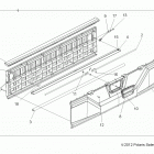 R18RTM99AL RGR 1000 XP PS MUD Body, box, tailgate - r18rtm99al (49rgrtailgate13900xp)