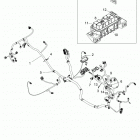 Z18VDE99AK/AW/AJ/BJ/BK/BW/LW/K99AK/BK/M99AL/R99AL/BL RZR XP 1000 Electrical, wire harness - z18vdk99ak  /  bk (702027)
