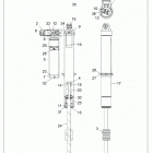 Z18VDE92BB/BM/BS/BU/L92BK RZR XP TURBO Suspension, rear shock (to 2  /  12  /  2018) - z18vdl92...