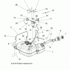 R18RTED1F1/SD1C1 RANGER 1000 DIESEL POLAND Body, fuel tank asm. - r18rted1f1  /  sd1c1 (701681)