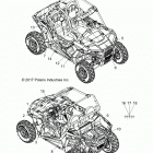 Z18VAS87CM RZR 900 50 INCH EU/TRACTOR Body, decals - z18vas87cm (702211)