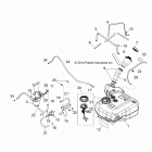 R18RVAD1B1 RANGER 1000 DIESEL CREW Body, fuel tank asm. - r18rvad1b1 (49rgrfuel151kdsl)