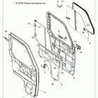 R18RVU99AS RANGER CREW 1000 PS Body, door, full - r18rvu99as (701839)