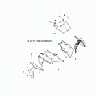 Z18VDE99NK RZR XP 1000 MD Body, hood and front body work - z18vde99nk (49rgrhood14...