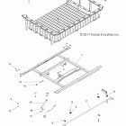 R18RTM99AL RGR 1000 XP PS MUD Body, box mounting and latch - r18rtm99al (701971)