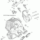 R18RTM99AL RGR 1000 XP PS MUD Engine, air intake manifold - r18rtm99al (700824)