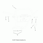 R18RTM99AL RGR 1000 XP PS MUD Body, front bumper - r18rtm99al (701887)