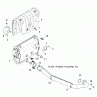Z18VHE57BV RZR 570 PS Engine, exhaust system - z18vhe57bv (702042)