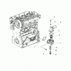 R18RTED1F1/SD1C1 RANGER 1000 DIESEL POLAND Engine, thermostat asm. - r18rted1f1  /  sd1c1 (49rgrthe...