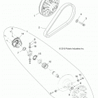 R18RTE87F1/S87C1/F1 RGR 900 EPS POLAND Drive train, clutch, secondary, ebs - r18rte87f1  /  s87...