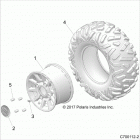 RZR TURBO 4 (Z21N4E92AX/AG/BG/BX) Wheels, rear - z21n4e92ax  /  ag  /  bg  /  bx (c700112-...